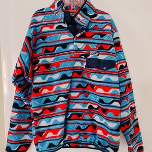 Patagonia multicolor fleece